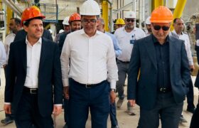 بازدید مدیر عامل شرکت ملی صنایع پتروشیمی از هنگام