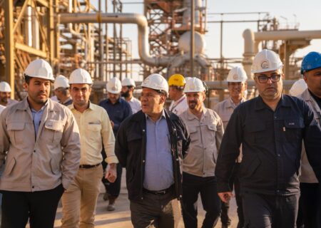 پایان سوزاندن گازهای همراه در غرب کارون با توسعه فاز دوم شرکت پالایش گاز هویزه خلیج‌فارس؛ راه‌حل راهبردی برای مهار گازهای مشعل غرب کارون