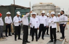 بازدید دکتر دولتی‌زاده از روند پیشرفت پروژه آفسایت پارک استایرن
