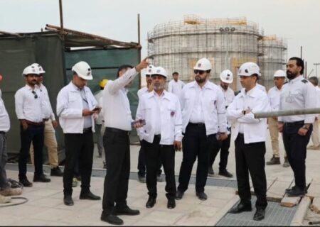 بازدید دکتر دولتی‌زاده از روند پیشرفت پروژه آفسایت پارک استایرن