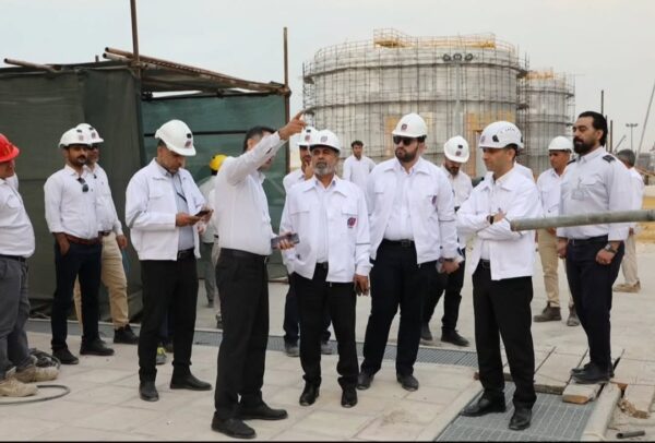 بازدید دکتر دولتی‌زاده از روند پیشرفت پروژه آفسایت پارک استایرن