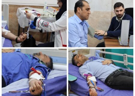 «با اهدای خون، زندگی ببخشید»؛ اقدام انسان‌دوستانه کارکنان پتروشیمی شهید تندگویان