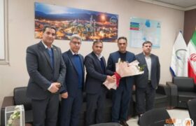 دیدار مدیر شعب بانک صادرات استان با مدیرعامل پتروشیمی ایلام