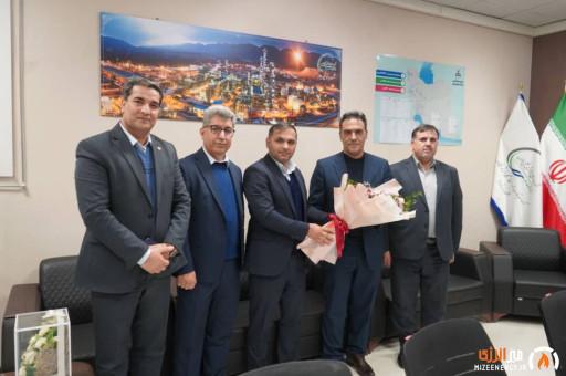 دیدار مدیر شعب بانک صادرات استان با مدیرعامل پتروشیمی ایلام