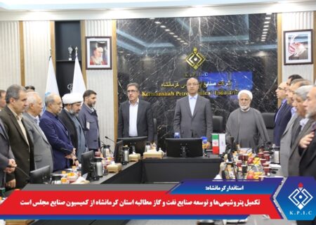 تکمیل پتروشیمی‌ها و توسعه صنایع نفت و گاز مطالبه استان کرمانشاه از کمیسیون صنایع مجلس است