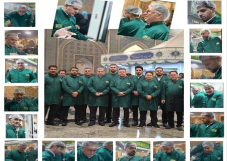 قدم‌هایی به سمت روشنایی؛ روایت نخستین حضور خادمان پتروشیمی بوشهر در حرم رضوی