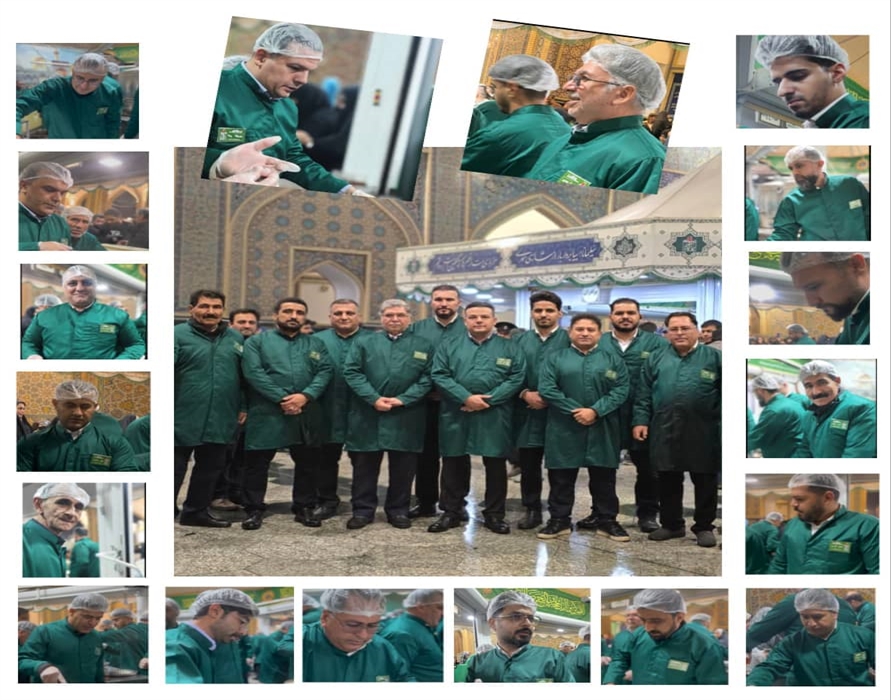 قدمهایی به سمت روشنایی؛ روایت نخستین حضور خادمان پتروشیمی بوشهر در حرم رضوی