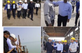 بازدید مدیرعامل پتروشیمی بندرامام از پروژه‌های بندرامام نوین و اورهال واحد LD