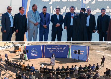 آغاز ساخت مدرسه ۱۵ کلاسه شهید تندگویان در بندر امام خمینی (ره)