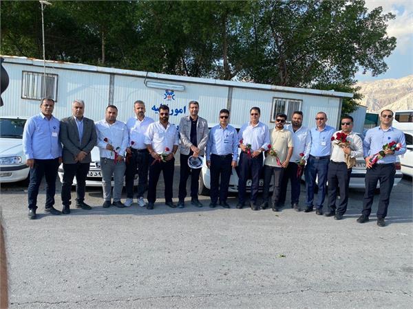 تقدیر از همکاران واحد نقلیه به مناسبت روز ملی حملونقل