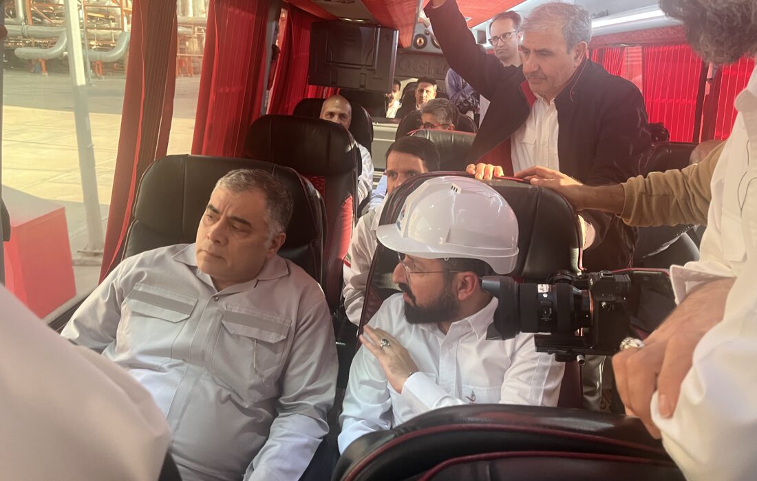 بازدید وزیر نفت از پتروپالایش کنگان؛ تأیید عملی مسیر توسعه‌ای فلاحیان