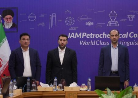 بازدید مشاور وزیر و رئیس مرکز حراست وزارت تعاون، کار و رفاه اجتماعی از شرکت پتروشیمی جم و شرکت‌های تابعه