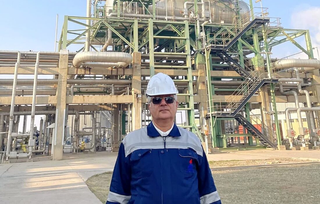 گفتوگو با رئیس كل بهرهبرداری ناحیه ۵ پتروشیمی تبریز