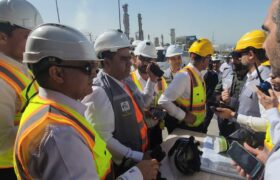 اجرای سناریوی نشت آمونیاک در رزمایش پدافند شیمیایی منطقه پارس