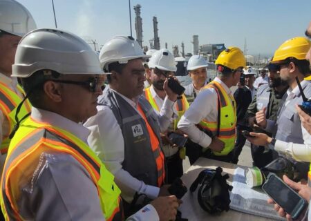 اجرای سناریوی نشت آمونیاک در رزمایش پدافند شیمیایی منطقه پارس