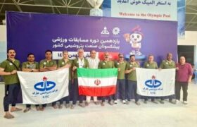 درخشش پتروشیمی خارک با کسب ۹ مدال رنگارنگ در روز اول مسابقات شنا