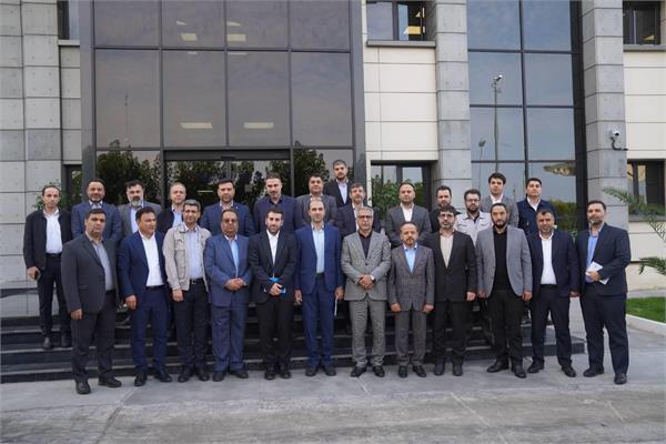 بازدید مدیران حراست کل از شرکت پتروشیمی جم پیلن