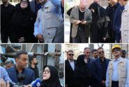 بازدید سخنگوی دولت از فجر انرژی؛ تأکید بر حمایت کامل دولت از بازسازی و تقدیر از فرماندهی میدان