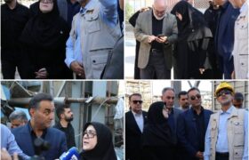 بازدید سخنگوی دولت از فجر انرژی؛ تأکید بر حمایت کامل دولت از بازسازی و تقدیر از فرماندهی میدان