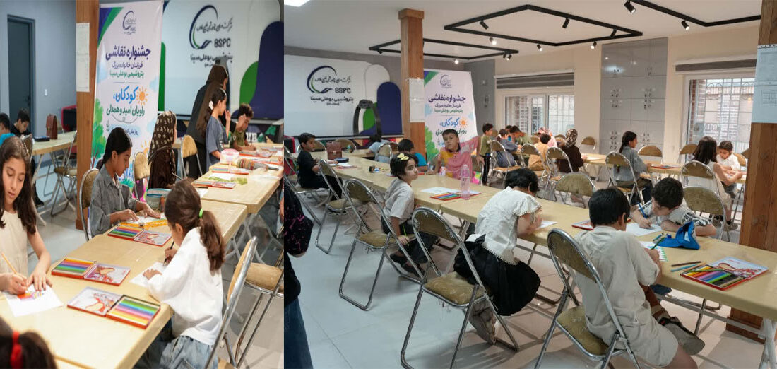 رنگآمیزی رویاهای کودکان در جشنواره نقاشی خانواده بزرگ پتروشیمی بوعلیسینا